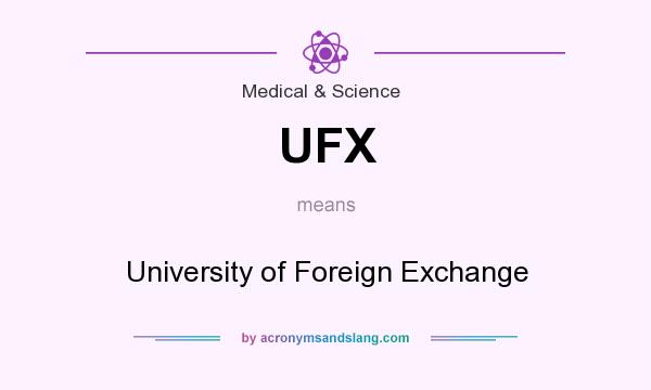 What does UFX mean? It stands for University of Foreign Exchange