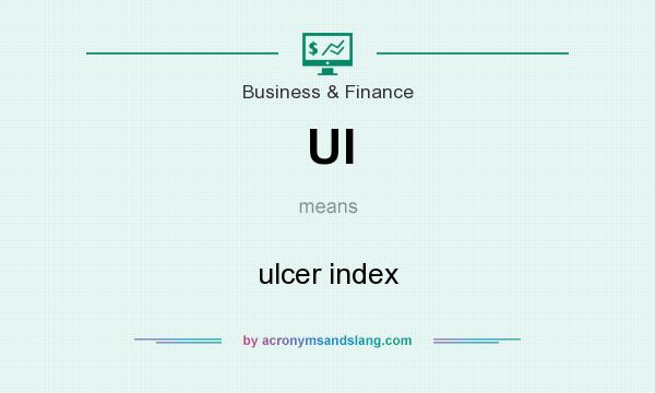 What does UI mean? It stands for ulcer index