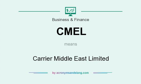 What does CMEL mean? It stands for Carrier Middle East Limited