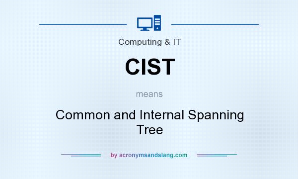 What does CIST mean? It stands for Common and Internal Spanning Tree
