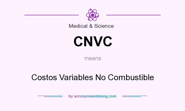 What does CNVC mean? It stands for Costos Variables No Combustible