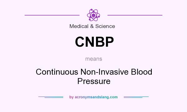 What does CNBP mean? It stands for Continuous Non-Invasive Blood Pressure