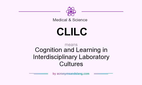 What does CLILC mean? It stands for Cognition and Learning in Interdisciplinary Laboratory Cultures