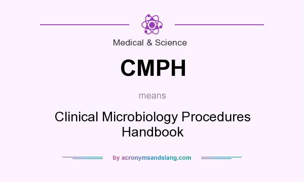 What does CMPH mean? It stands for Clinical Microbiology Procedures Handbook