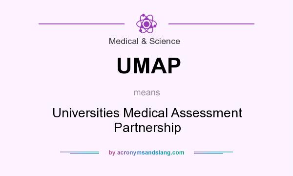 What does UMAP mean? It stands for Universities Medical Assessment Partnership