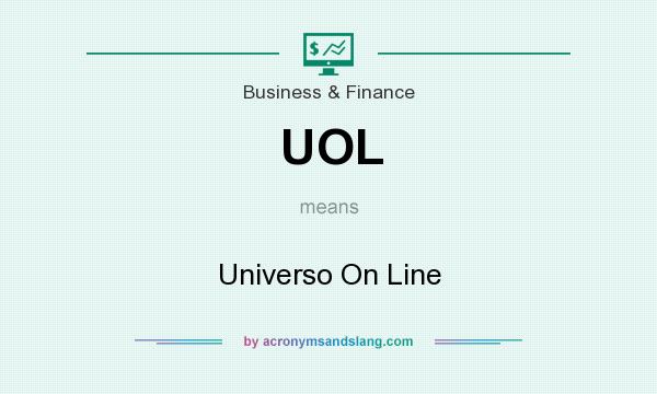 What does UOL mean? It stands for Universo On Line