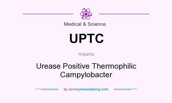 What does UPTC mean? It stands for Urease Positive Thermophilic Campylobacter