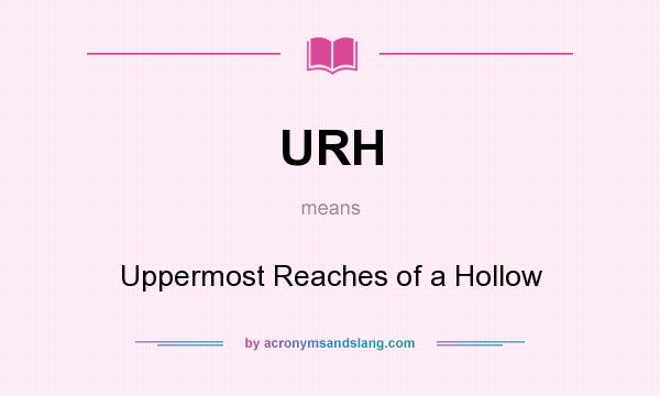 What does URH mean? It stands for Uppermost Reaches of a Hollow