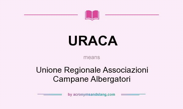 What does URACA mean? It stands for Unione Regionale Associazioni Campane Albergatori