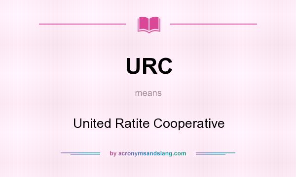 What does URC mean? It stands for United Ratite Cooperative