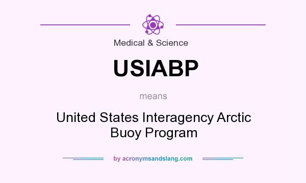 What does USIABP mean? It stands for United States Interagency Arctic Buoy Program