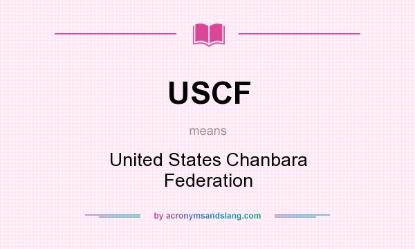 What does USCF mean? It stands for United States Chanbara Federation