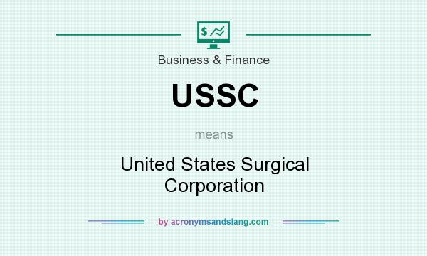 What does USSC mean? It stands for United States Surgical Corporation