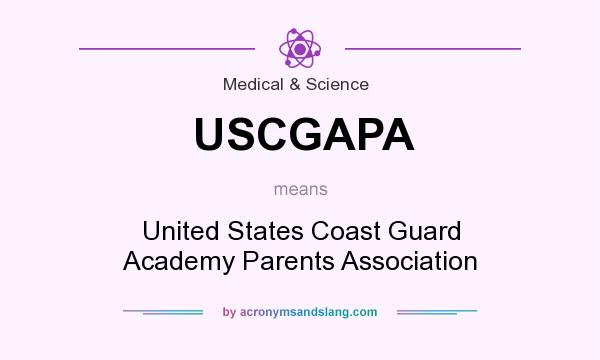 What does USCGAPA mean? It stands for United States Coast Guard Academy Parents Association