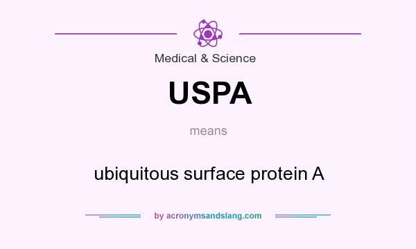 What does USPA mean? It stands for ubiquitous surface protein A