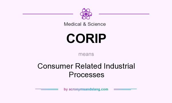 What does CORIP mean? It stands for Consumer Related Industrial Processes