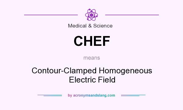 What does CHEF mean? It stands for Contour-Clamped Homogeneous Electric Field