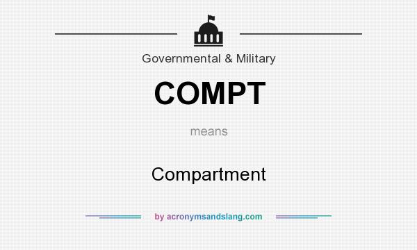 What does COMPT mean? It stands for Compartment