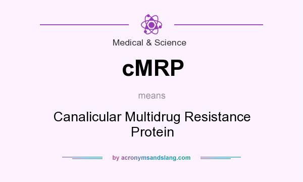 What does cMRP mean? It stands for Canalicular Multidrug Resistance Protein