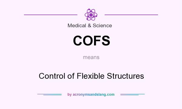 What does COFS mean? It stands for Control of Flexible Structures