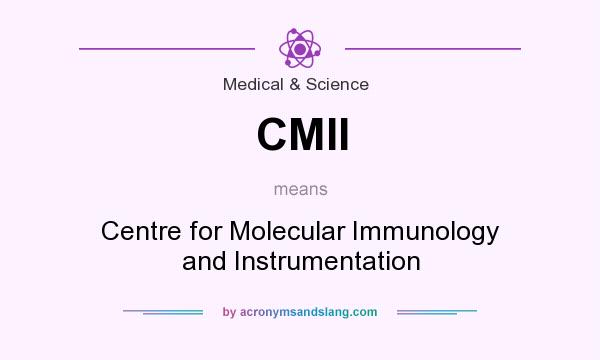What does CMII mean? It stands for Centre for Molecular Immunology and Instrumentation