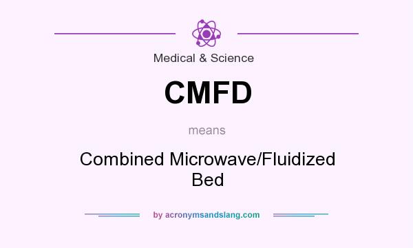 What does CMFD mean? It stands for Combined Microwave/Fluidized Bed