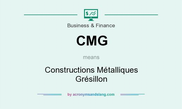 What does CMG mean? It stands for Constructions Métalliques Grésillon