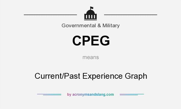 What does CPEG mean? It stands for Current/Past Experience Graph
