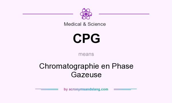 What does CPG mean? It stands for Chromatographie en Phase Gazeuse