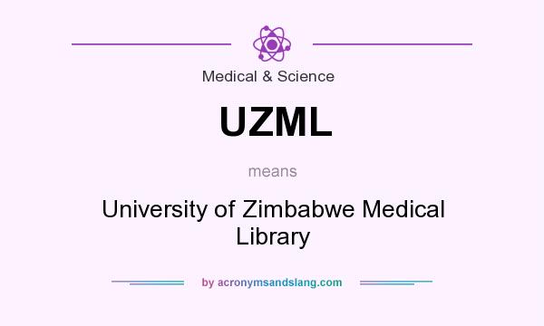 What does UZML mean? It stands for University of Zimbabwe Medical Library