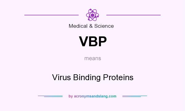 What does VBP mean? It stands for Virus Binding Proteins