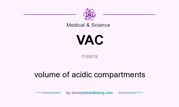 What does VAC mean? It stands for volume of acidic compartments