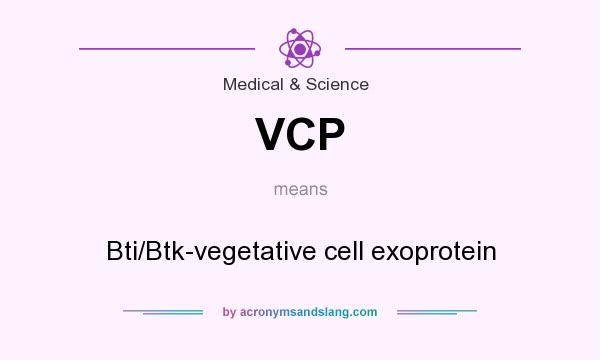 What does VCP mean? It stands for Bti/Btk-vegetative cell exoprotein