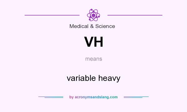 What does VH mean? It stands for variable heavy