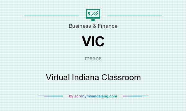 What does VIC mean? It stands for Virtual Indiana Classroom