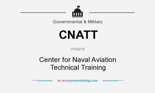 What does CNATT mean? It stands for Center for Naval Aviation Technical Training