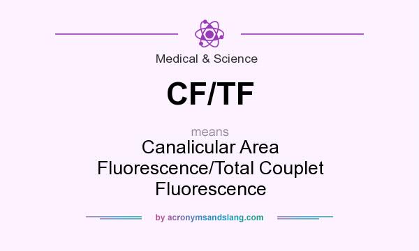 What does CF/TF mean? It stands for Canalicular Area Fluorescence/Total Couplet Fluorescence