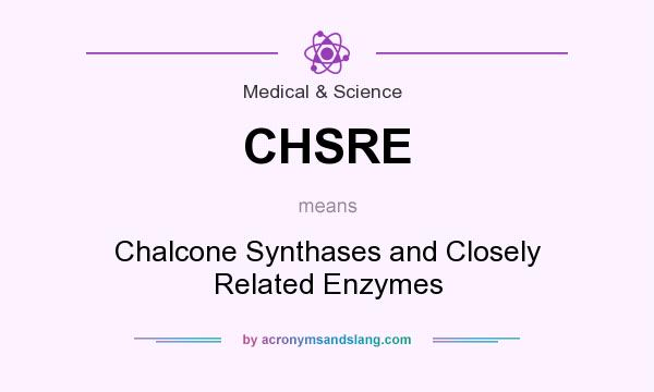 What does CHSRE mean? It stands for Chalcone Synthases and Closely Related Enzymes