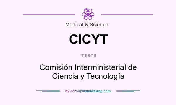 What does CICYT mean? It stands for Comisión Interministerial de Ciencia y Tecnología