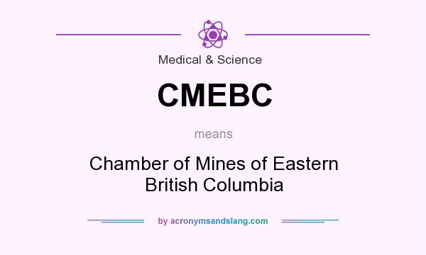 What does CMEBC mean? It stands for Chamber of Mines of Eastern British Columbia