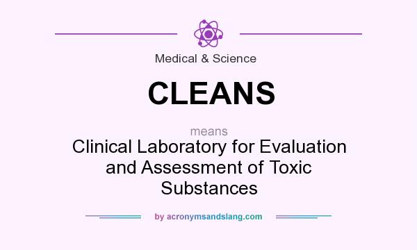 What does CLEANS mean? It stands for Clinical Laboratory for Evaluation and Assessment of Toxic Substances