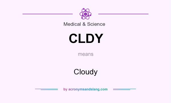 What does CLDY mean? It stands for Cloudy