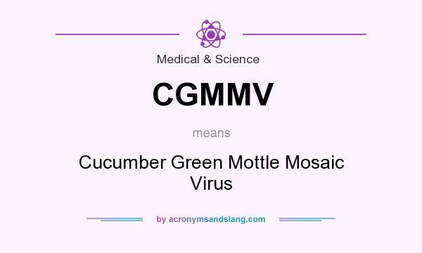 What does CGMMV mean? It stands for Cucumber Green Mottle Mosaic Virus