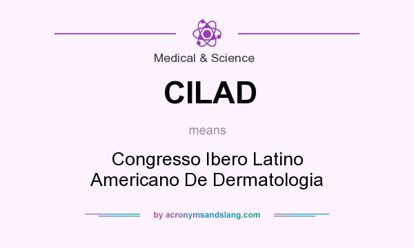 What does CILAD mean? It stands for Congresso Ibero Latino Americano De Dermatologia