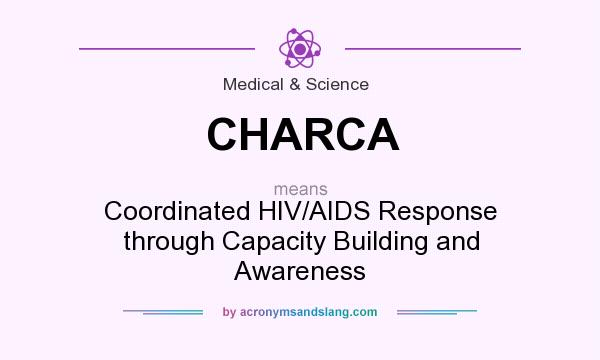 What does CHARCA mean? It stands for Coordinated HIV/AIDS Response through Capacity Building and Awareness