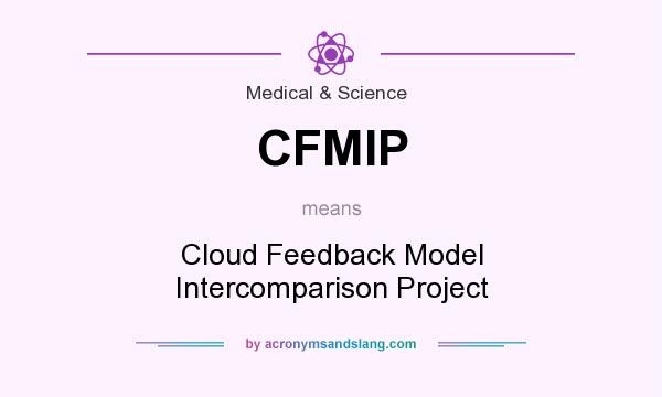 What does CFMIP mean? It stands for Cloud Feedback Model Intercomparison Project