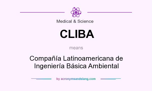 What does CLIBA mean? It stands for Compañía Latinoamericana de Ingeniería Básica Ambiental
