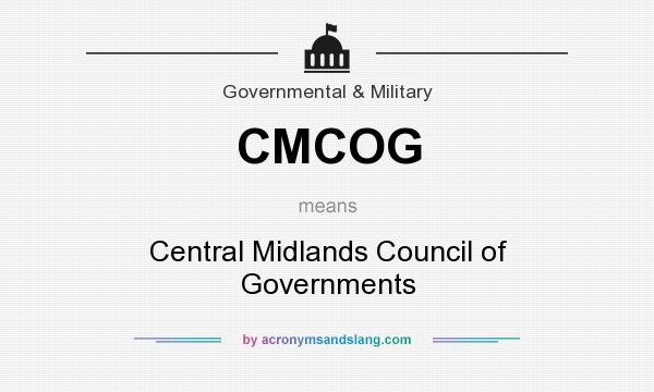 What does CMCOG mean? It stands for Central Midlands Council of Governments