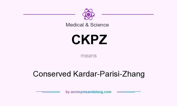 What does CKPZ mean? It stands for Conserved Kardar-Parisi-Zhang