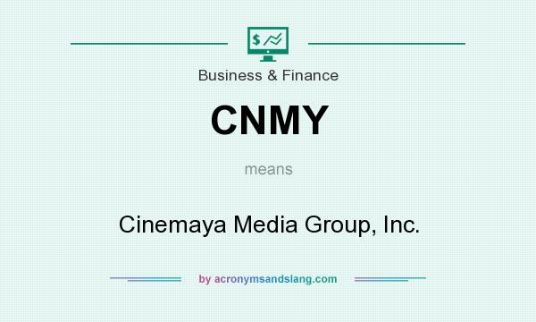 What does CNMY mean? It stands for Cinemaya Media Group, Inc.
